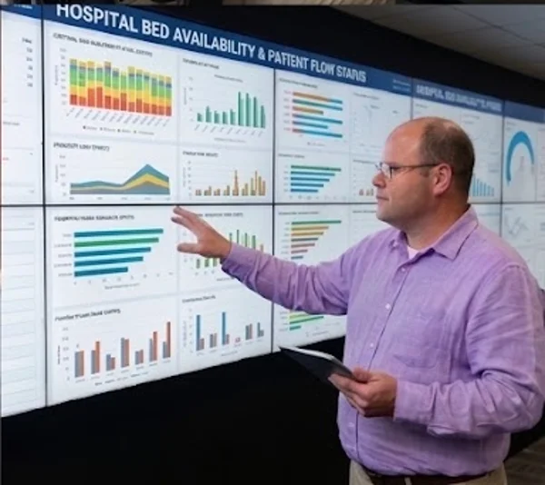 Kurt walking through a team dashboard